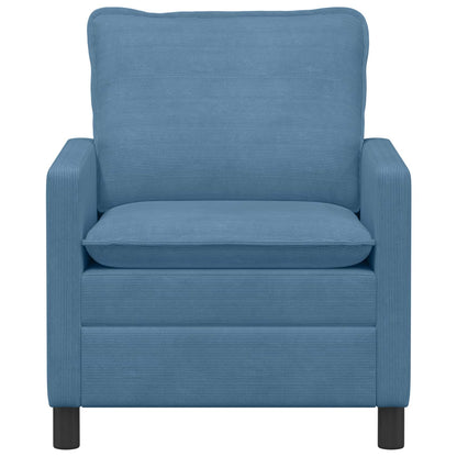 Divano Blu 76 x 81 x 87,5 cm Tessuto | homemem39