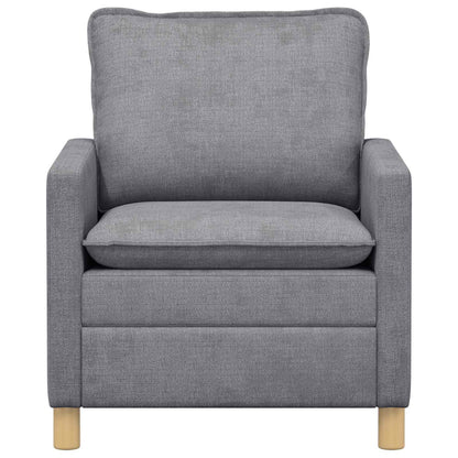Divano Grigio Chiaro 76 x 81 x 87,5 cm Poliestere | homemem39