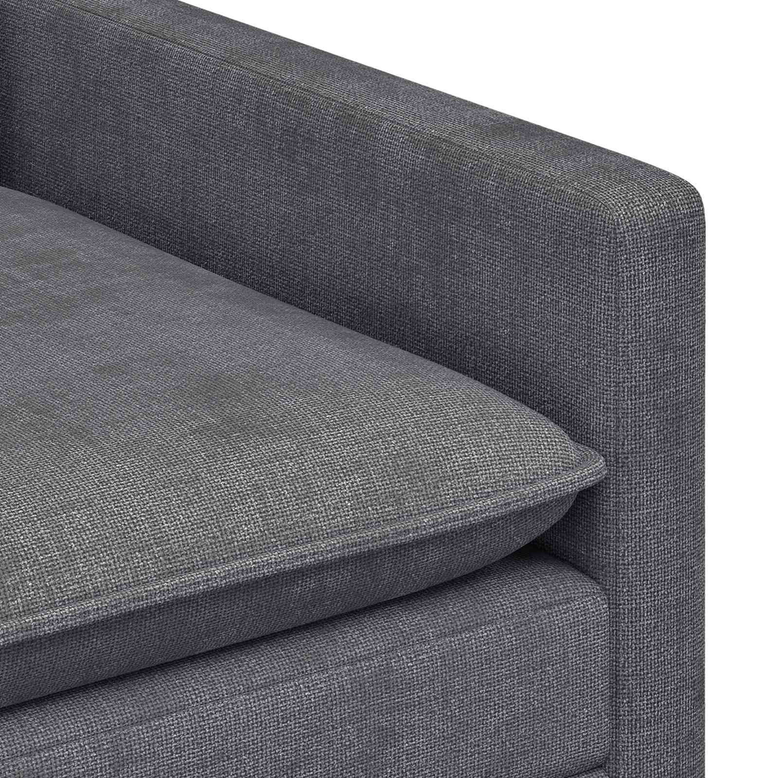 Divano Grigio Scuro 76 x 81 x 87,5 cm Poliestere | homemem39