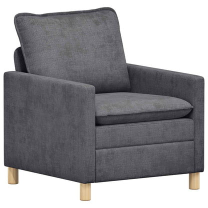 Divano Grigio Scuro 76 x 81 x 87,5 cm Poliestere | homemem39