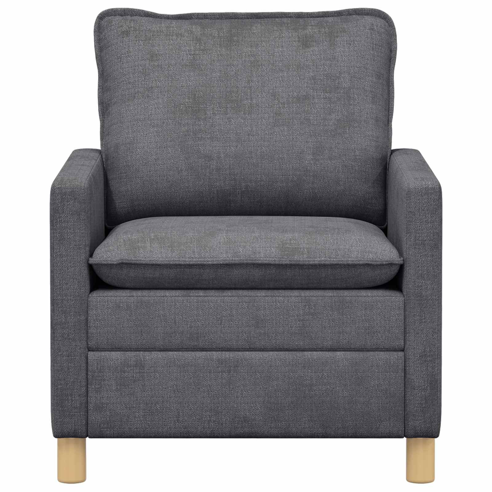 Divano Grigio Scuro 76 x 81 x 87,5 cm Poliestere | homemem39