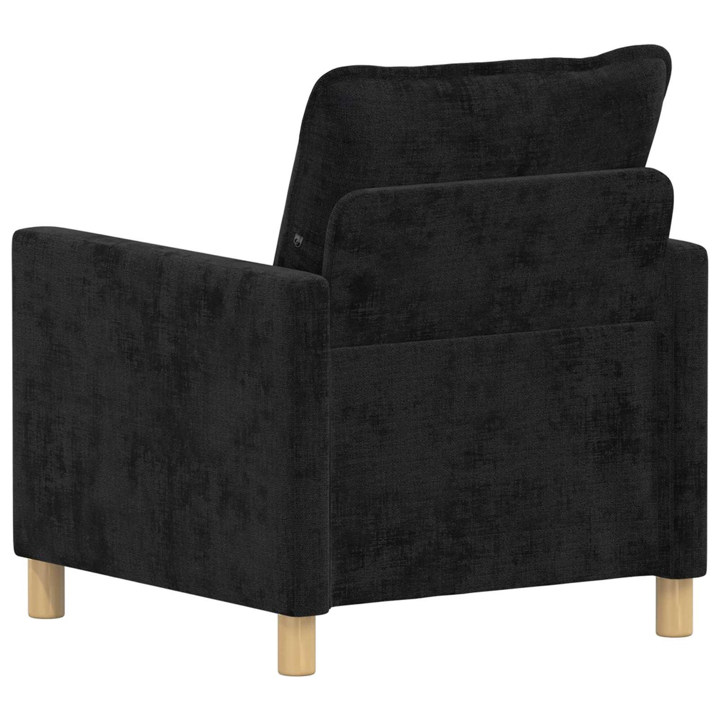 Divano Nero 76 x 81 x 87,5 cm Poliestere | homemem39