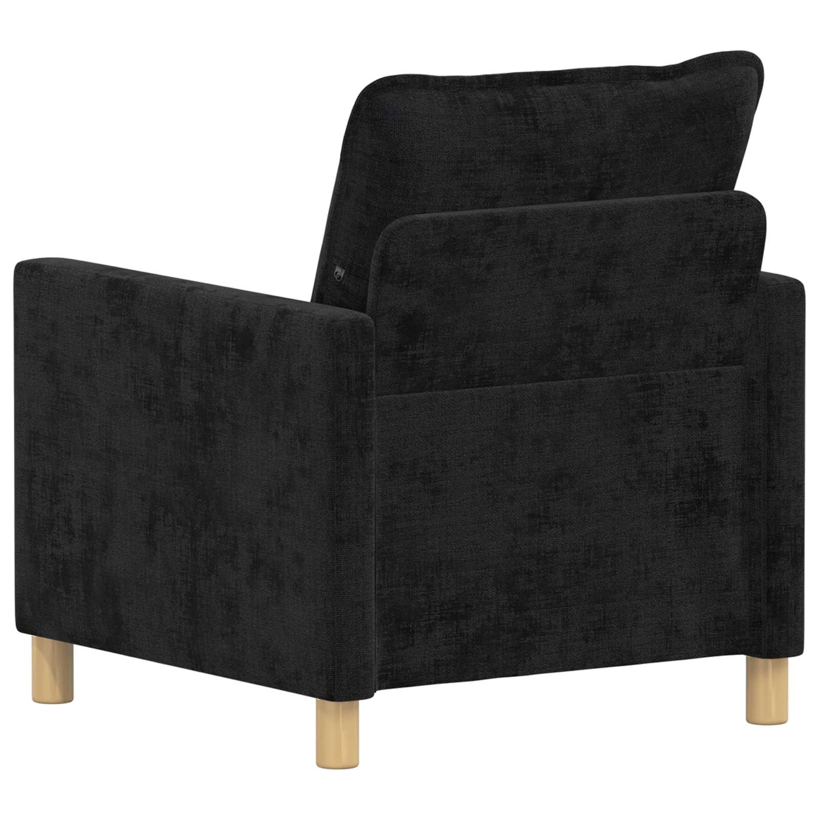Divano Nero 76 x 81 x 87,5 cm Poliestere | homemem39