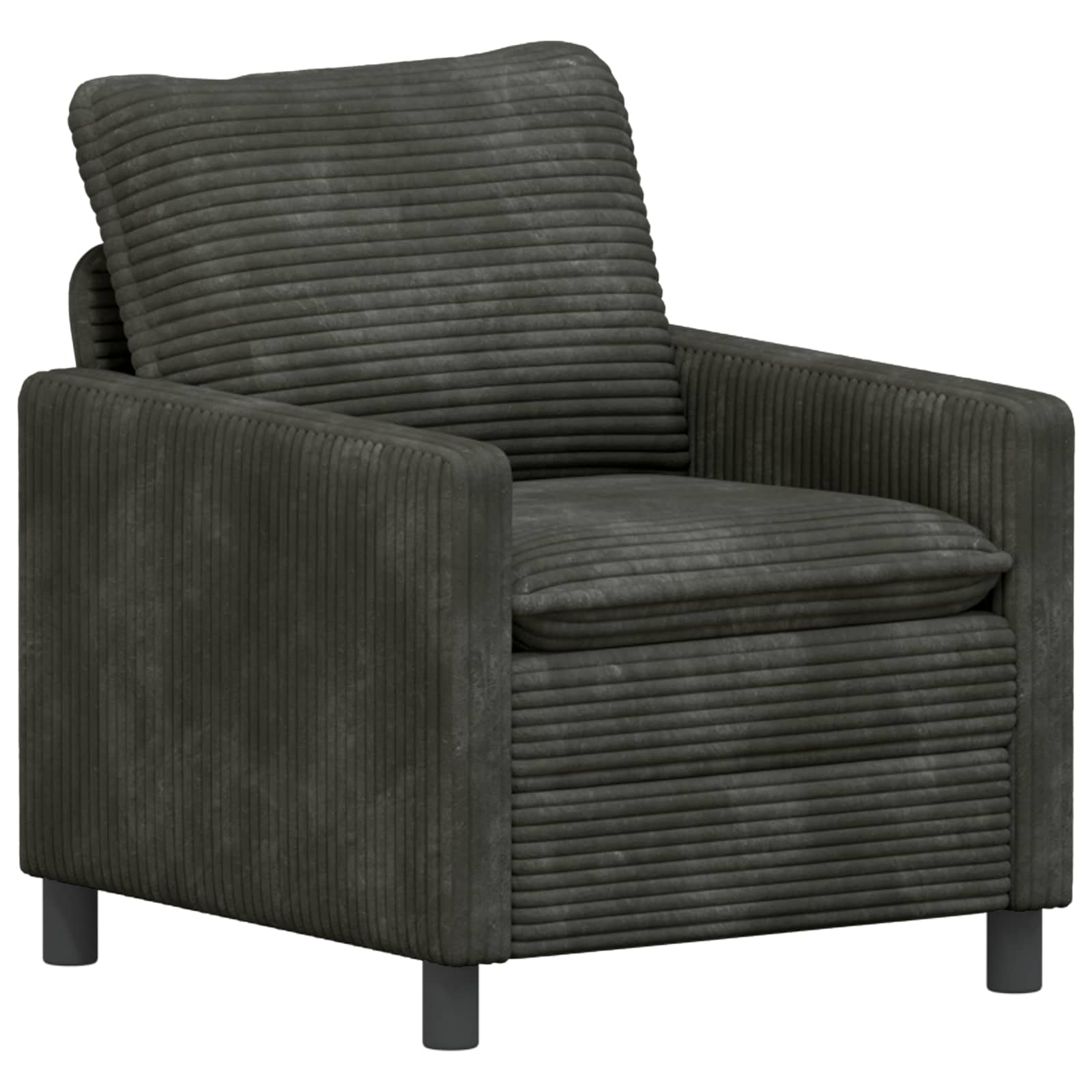 Divano Antracite 76 x 81 x 87,5 cm Poliestere | homemem39