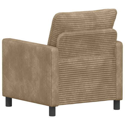 Divano Tortora 76 x 81 x 87,5 cm Poliestere | homemem39