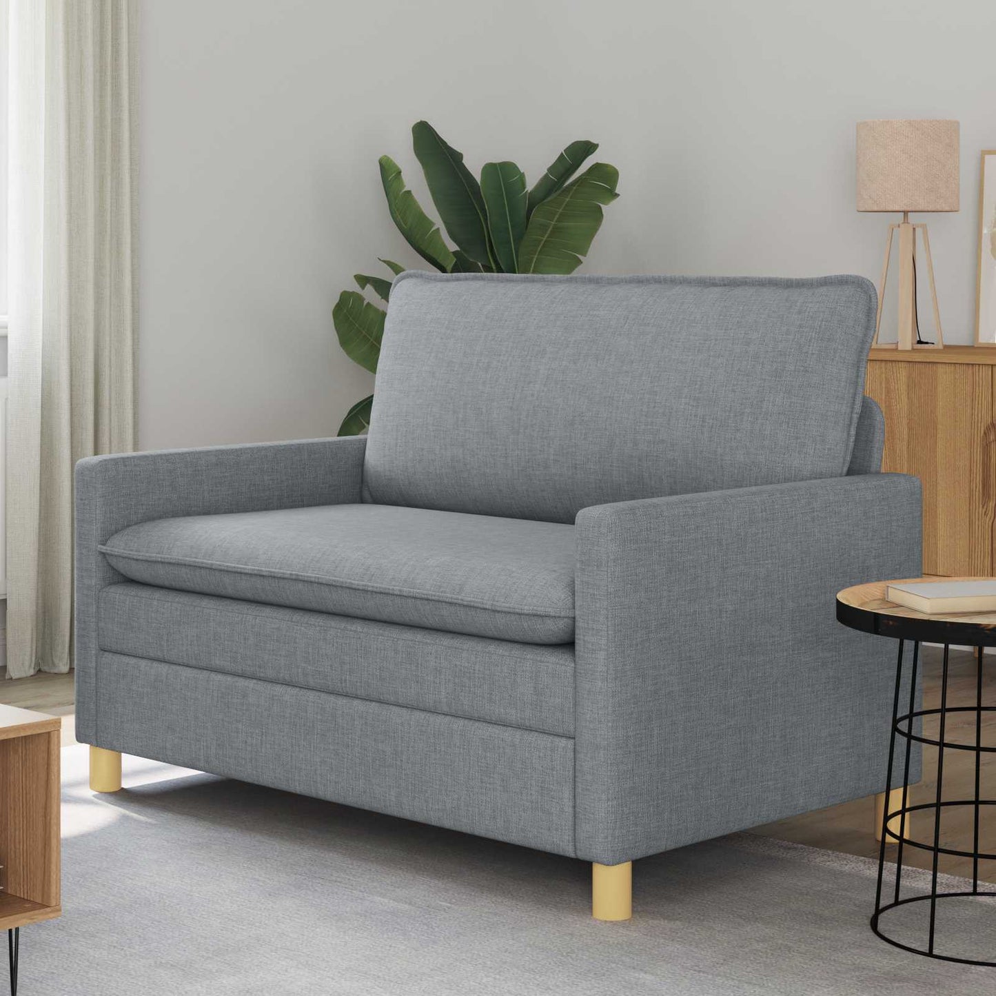 Divano Grigio chiaro 126 x 81 x 87,5 cm | homemem39