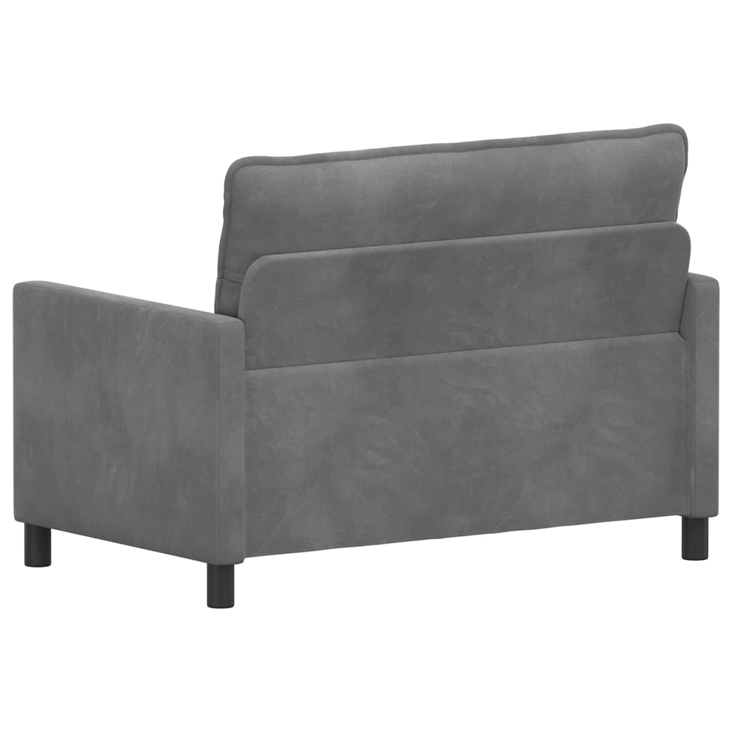 Divano Grigio Scuro 126 x 81 x 87,5 cm Velluto | homemem39