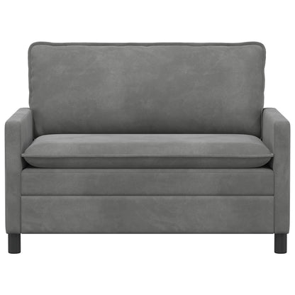 Divano Grigio Scuro 126 x 81 x 87,5 cm Velluto | homemem39
