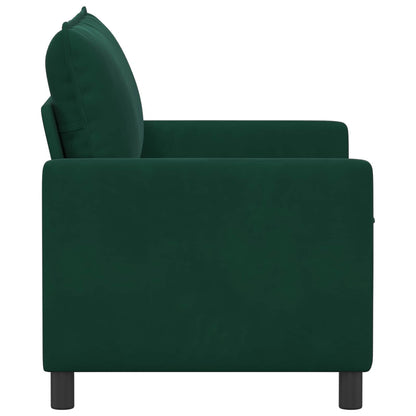 Divano Verde scuro 126 x 81 x 87,5 cm | homemem39