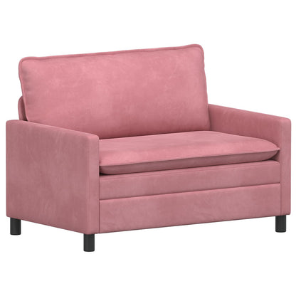 Divano Rosa 126 x 81 x 87,5 cm Velluto | homemem39