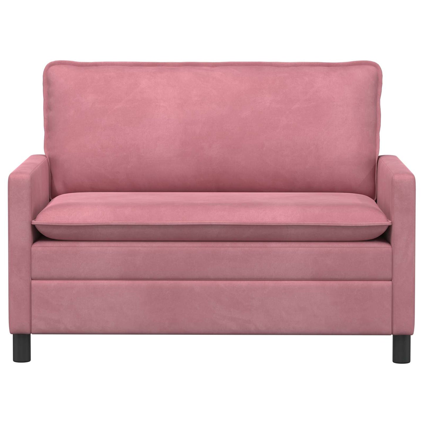 Divano Rosa 126 x 81 x 87,5 cm Velluto