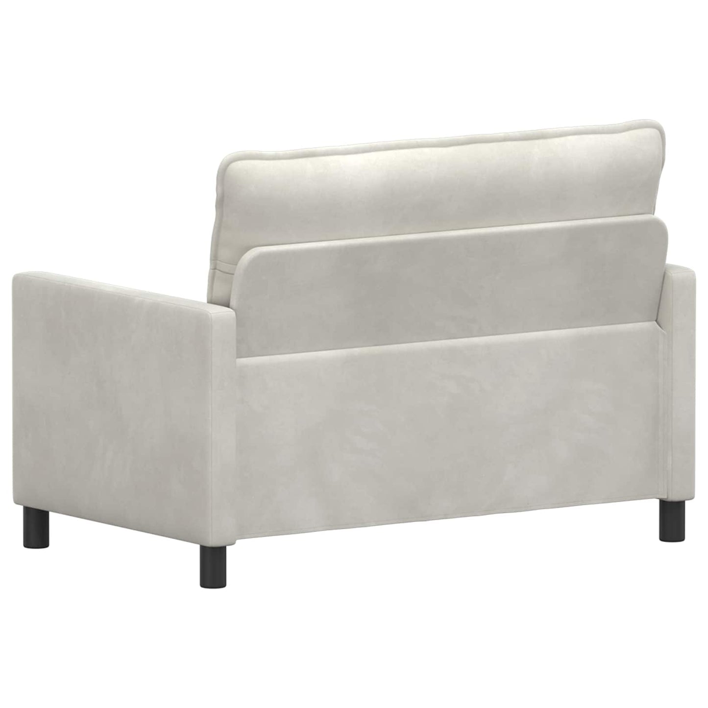 Divano Crema 126 x 81 x 87,5 cm Velluto | homemem39