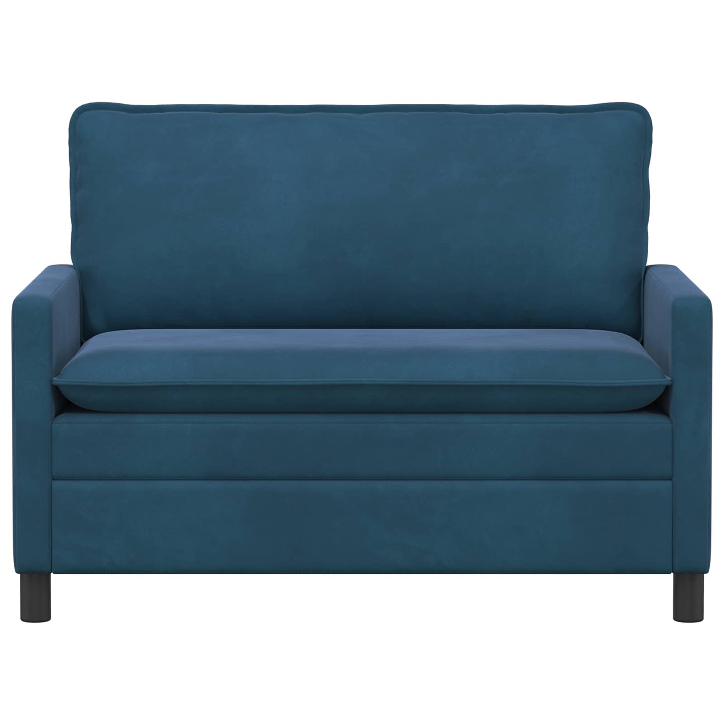 Divano Blu 126 x 81 x 87,5 cm Velluto | homemem39