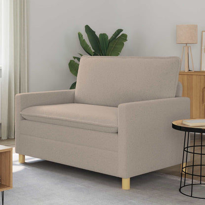 Divano Grigio Chiaro 126 x 81 x 87,5 cm Tessuto