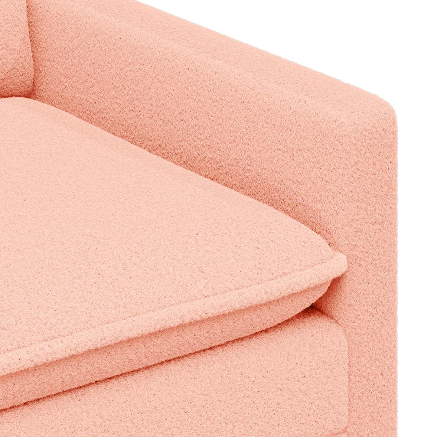 Divano Rosa 126 x 81 x 87,5 cm Tessuto