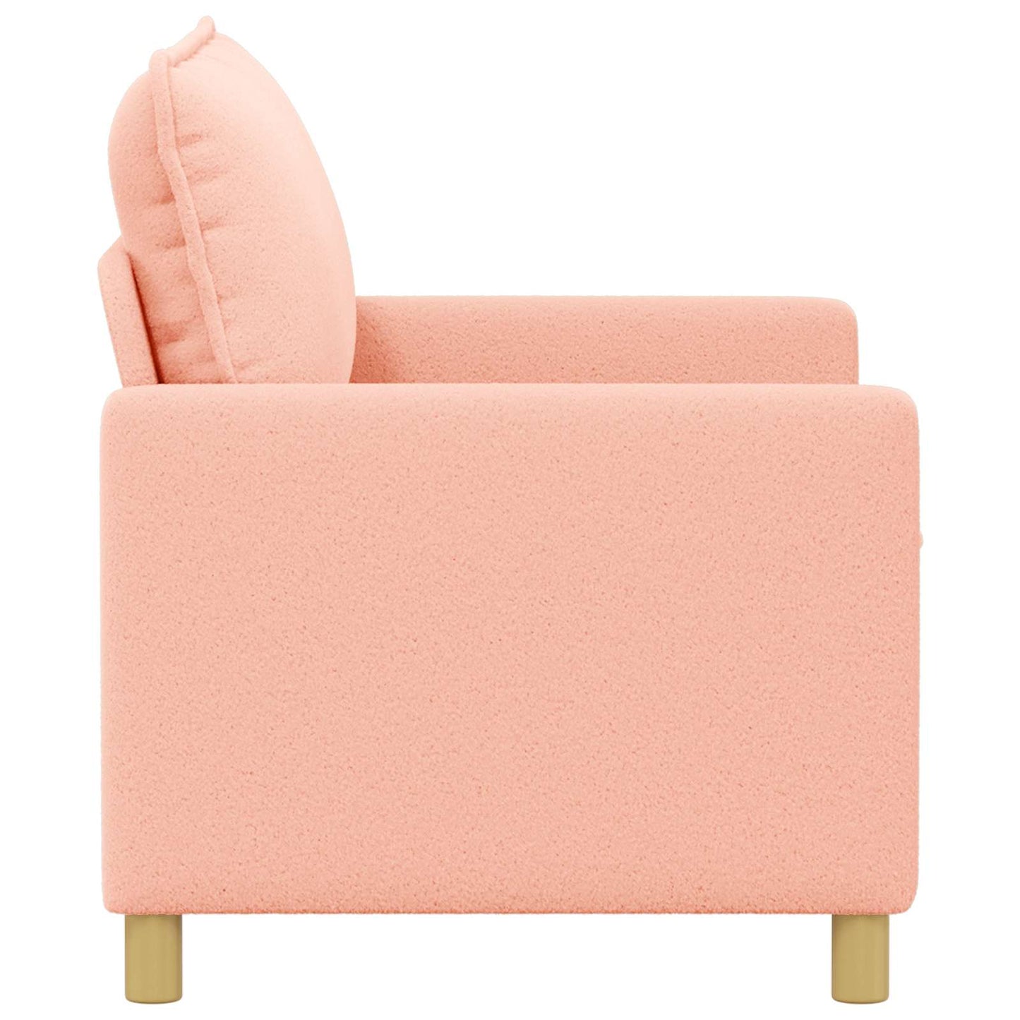 Divano Rosa 126 x 81 x 87,5 cm Tessuto
