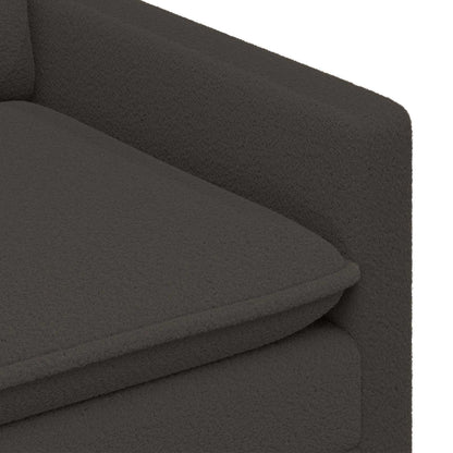 Divano Grigio Scuro 126 x 81 x 87,5 cm Tessuto | homemem39