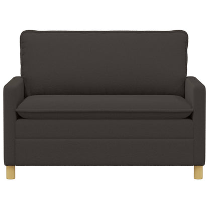 Divano Grigio Scuro 126 x 81 x 87,5 cm Tessuto | homemem39