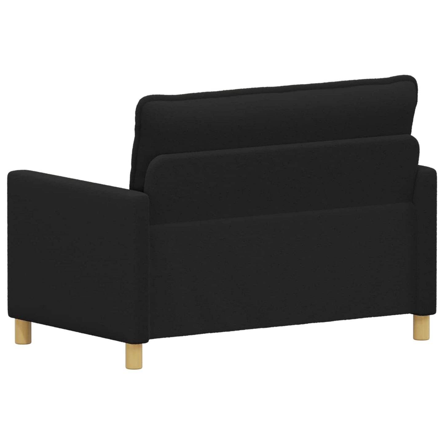 Divano Nero 126 x 81 x 87,5 cm Tessuto | homemem39