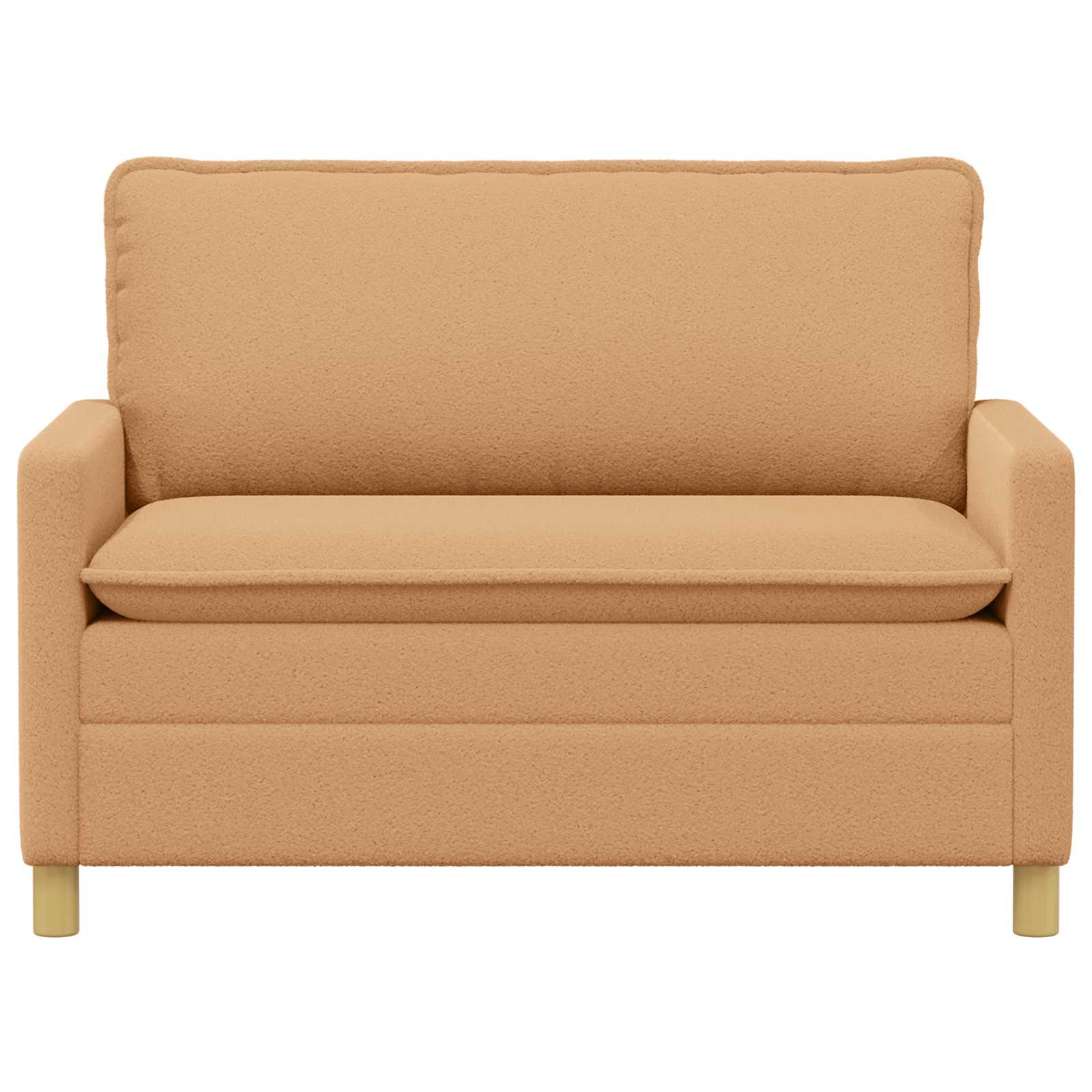 Divano Beige 126 x 81 x 87,5 cm Tessuto | homemem39