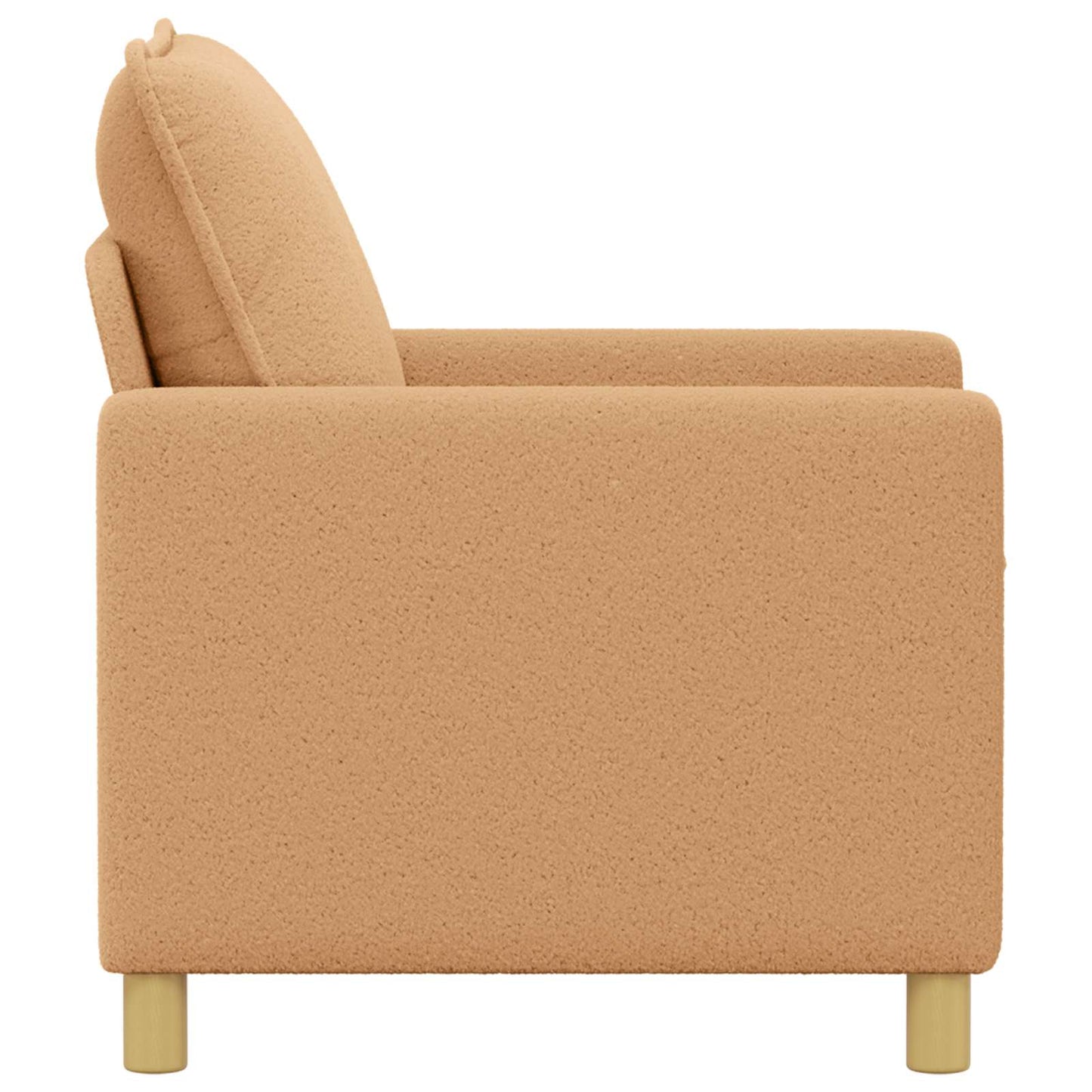 Divano Beige 126 x 81 x 87,5 cm Tessuto | homemem39