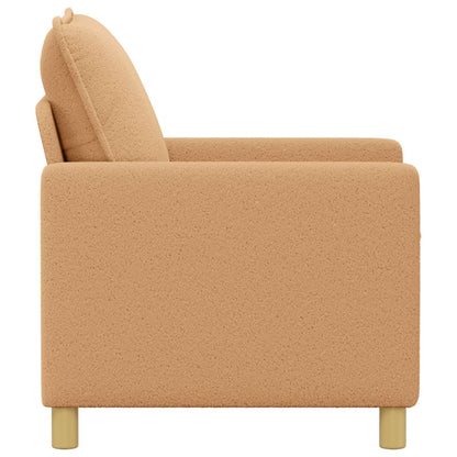 Divano Beige 126 x 81 x 87,5 cm Tessuto | homemem39