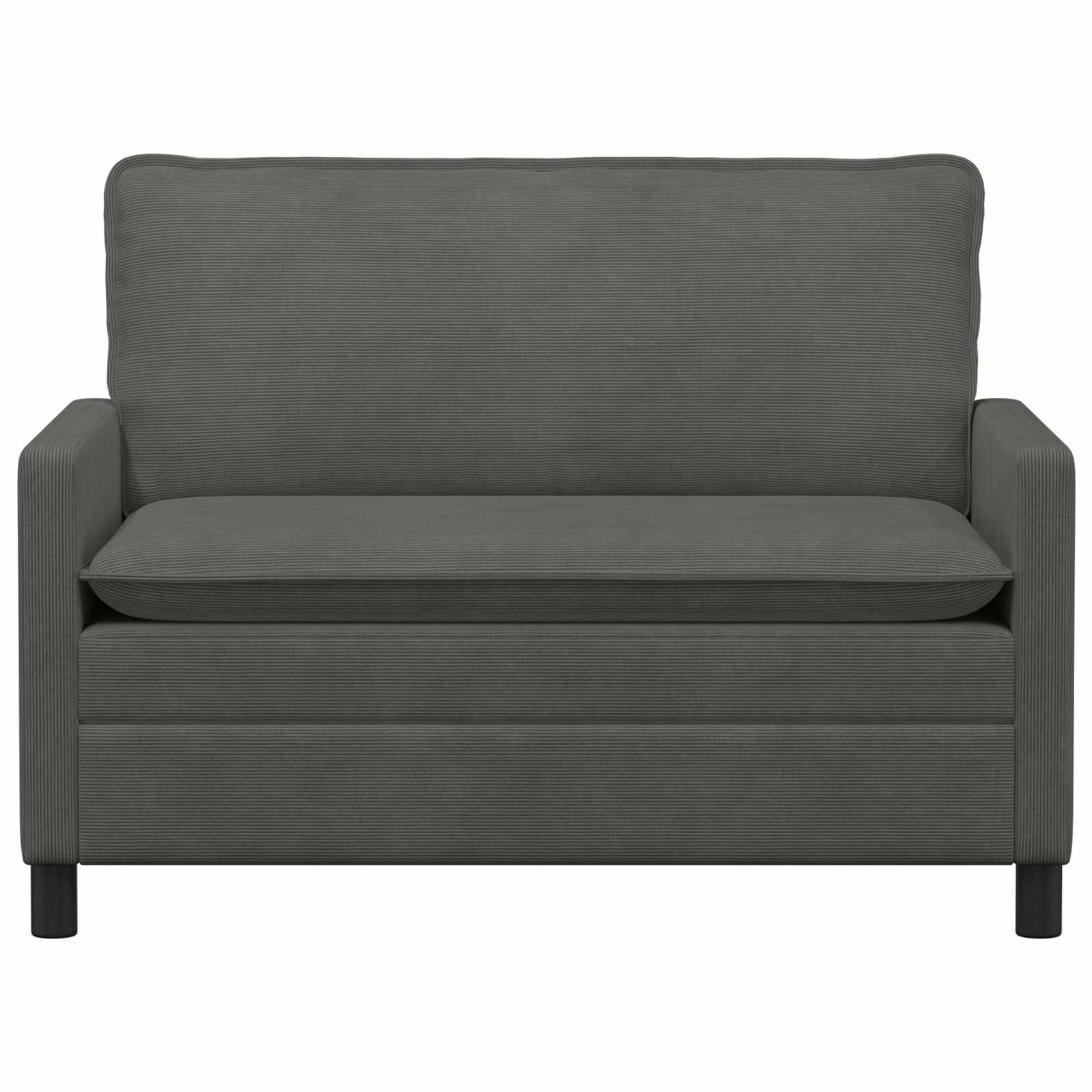 Divano Grigio Scuro 126 x 81 x 87,5 cm Tessuto | homemem39