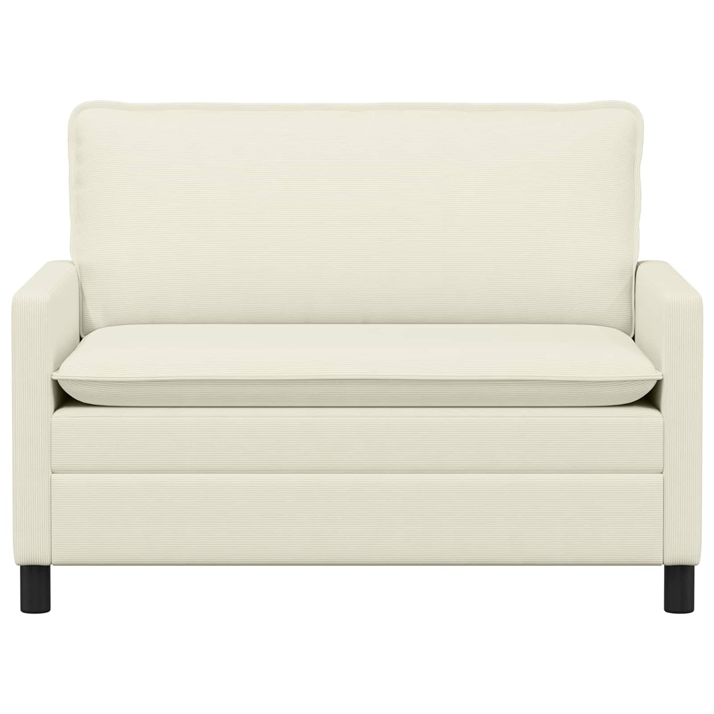 Divano Crema 126 x 81 x 87,5 cm Tessuto | homemem39