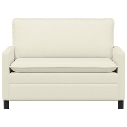 Divano Crema 126 x 81 x 87,5 cm Tessuto | homemem39