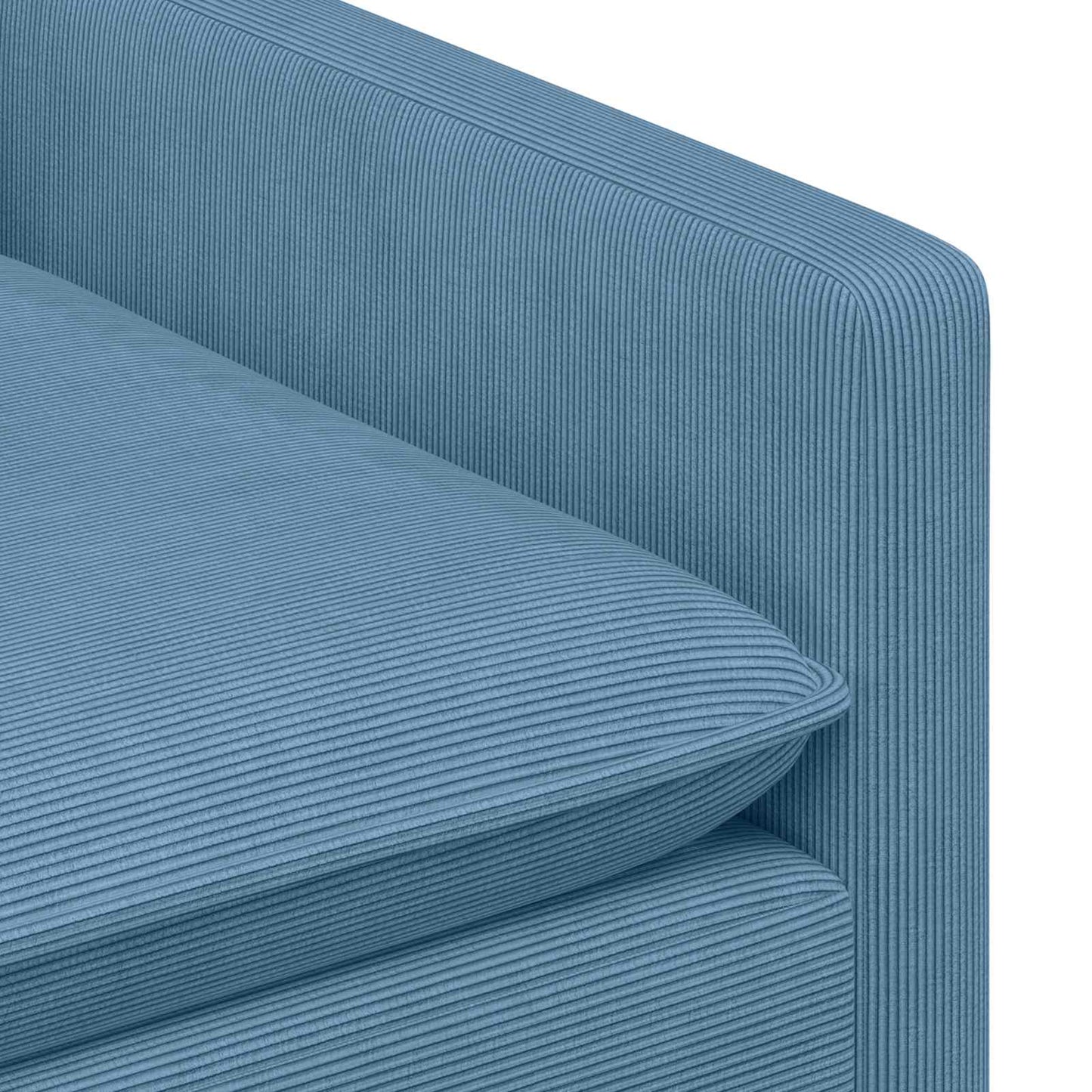 Divano Blu 126 x 81 x 87,5 cm Tessuto | homemem39