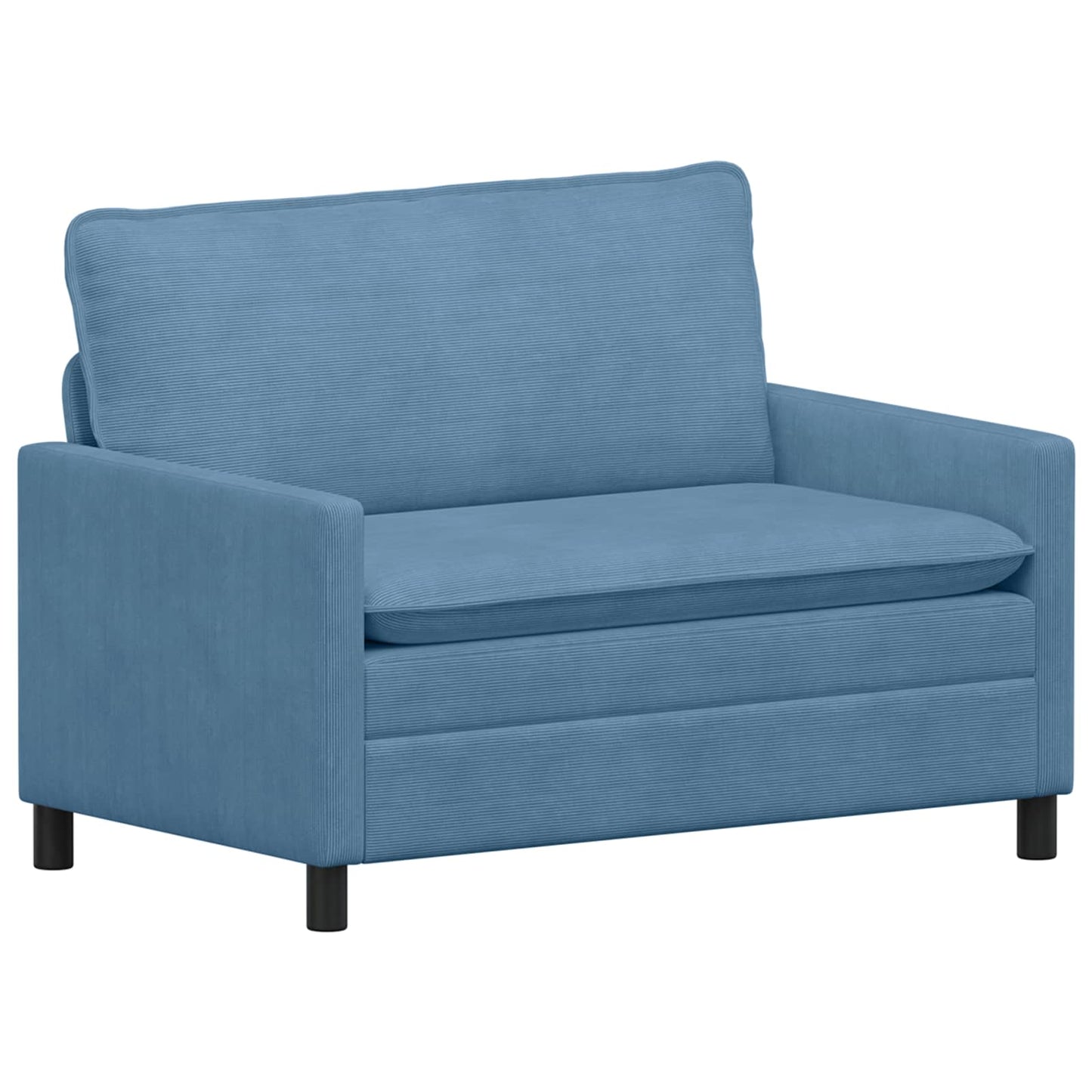 Divano Blu 126 x 81 x 87,5 cm Tessuto | homemem39