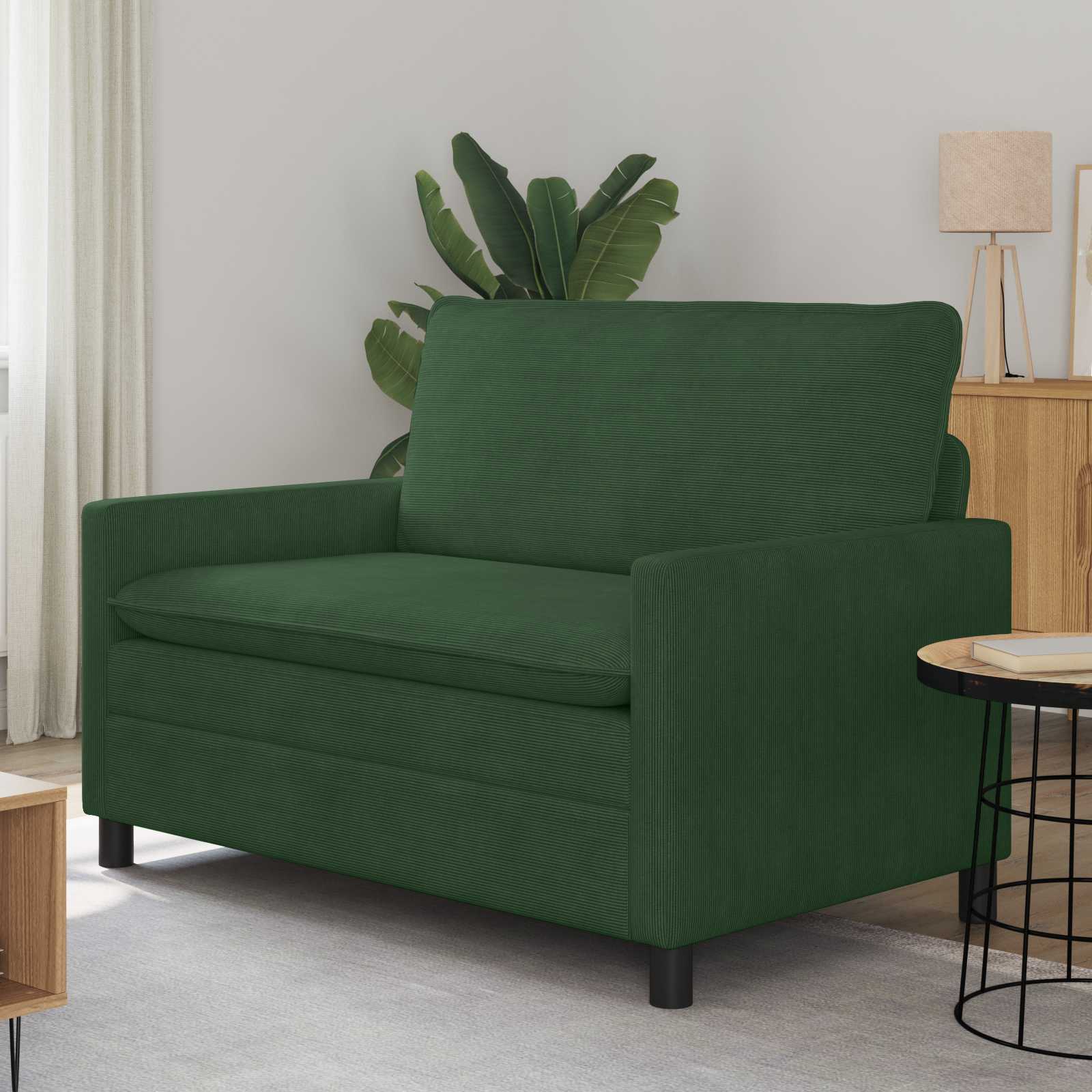 Divano Verde Giungla 126 x 81 x 87,5 cm Tessuto | homemem39