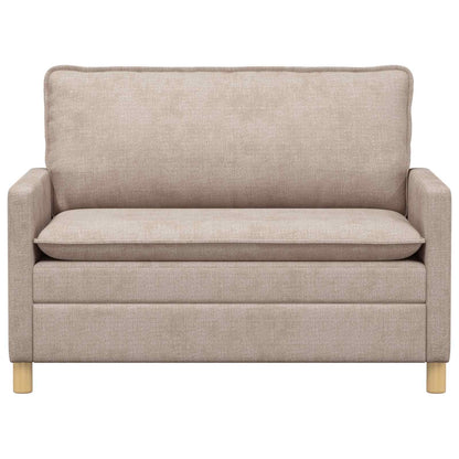 Divano Beige 126 x 81 x 87,5 cm Poliestere | homemem39