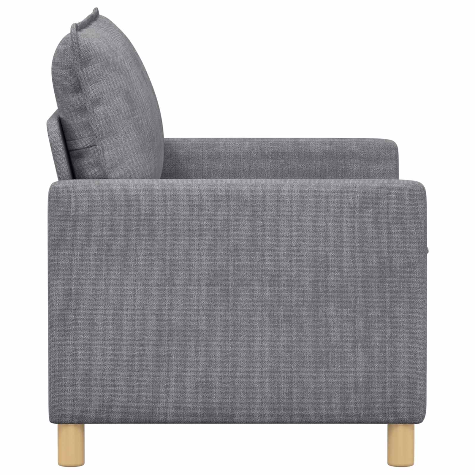 Divano Grigio Chiaro 126 x 81 x 87,5 cm Poliestere | homemem39