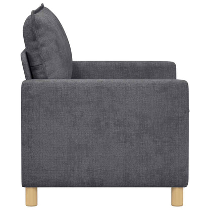 Divano Grigio Scuro 126 x 81 x 87,5 cm Poliestere | homemem39