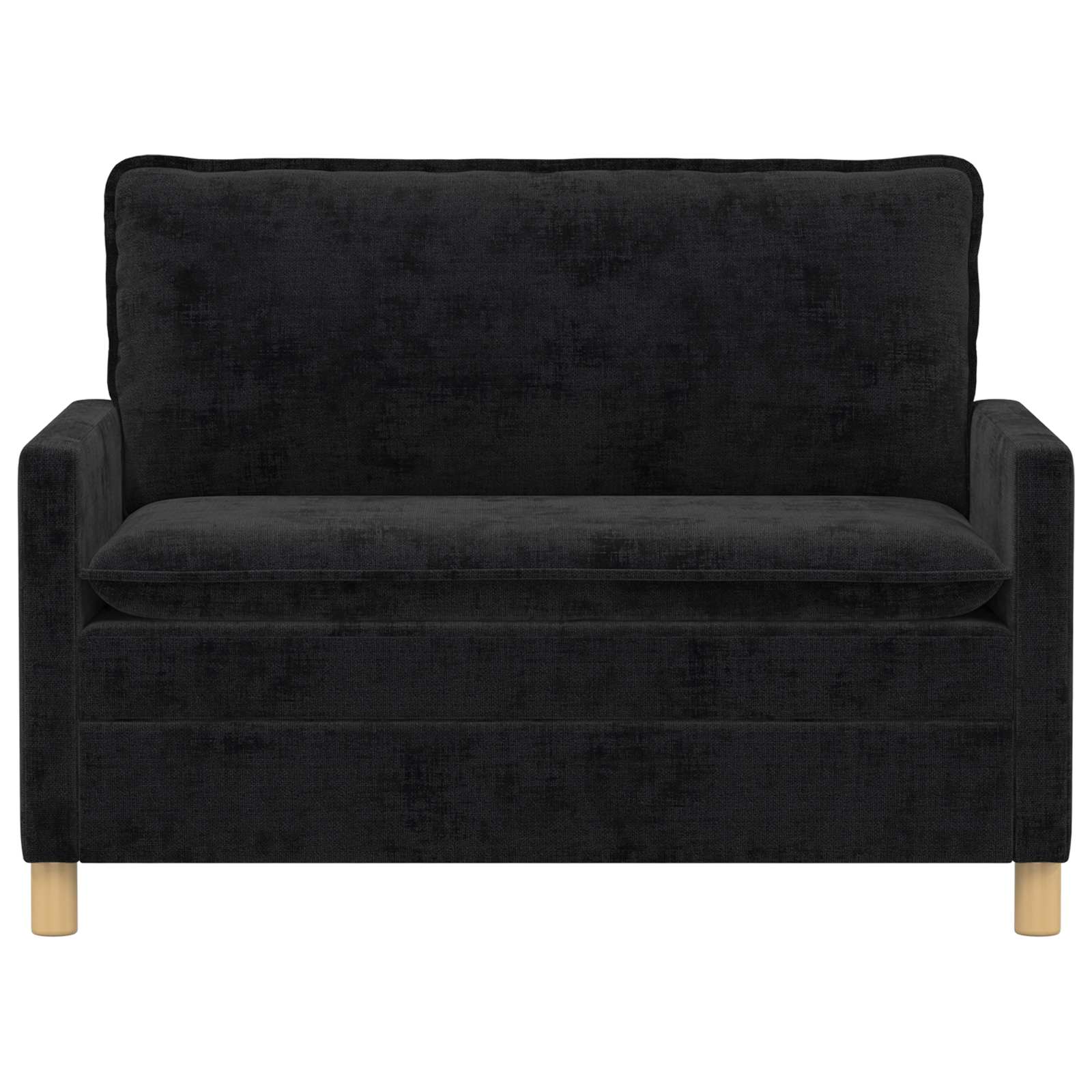 Divano Nero 126 x 81 x 87,5 cm Poliestere | homemem39