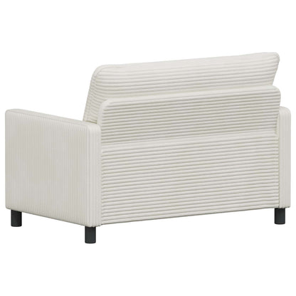 Divano Crema 126 x 81 x 87,5 cm Poliestere | homemem39