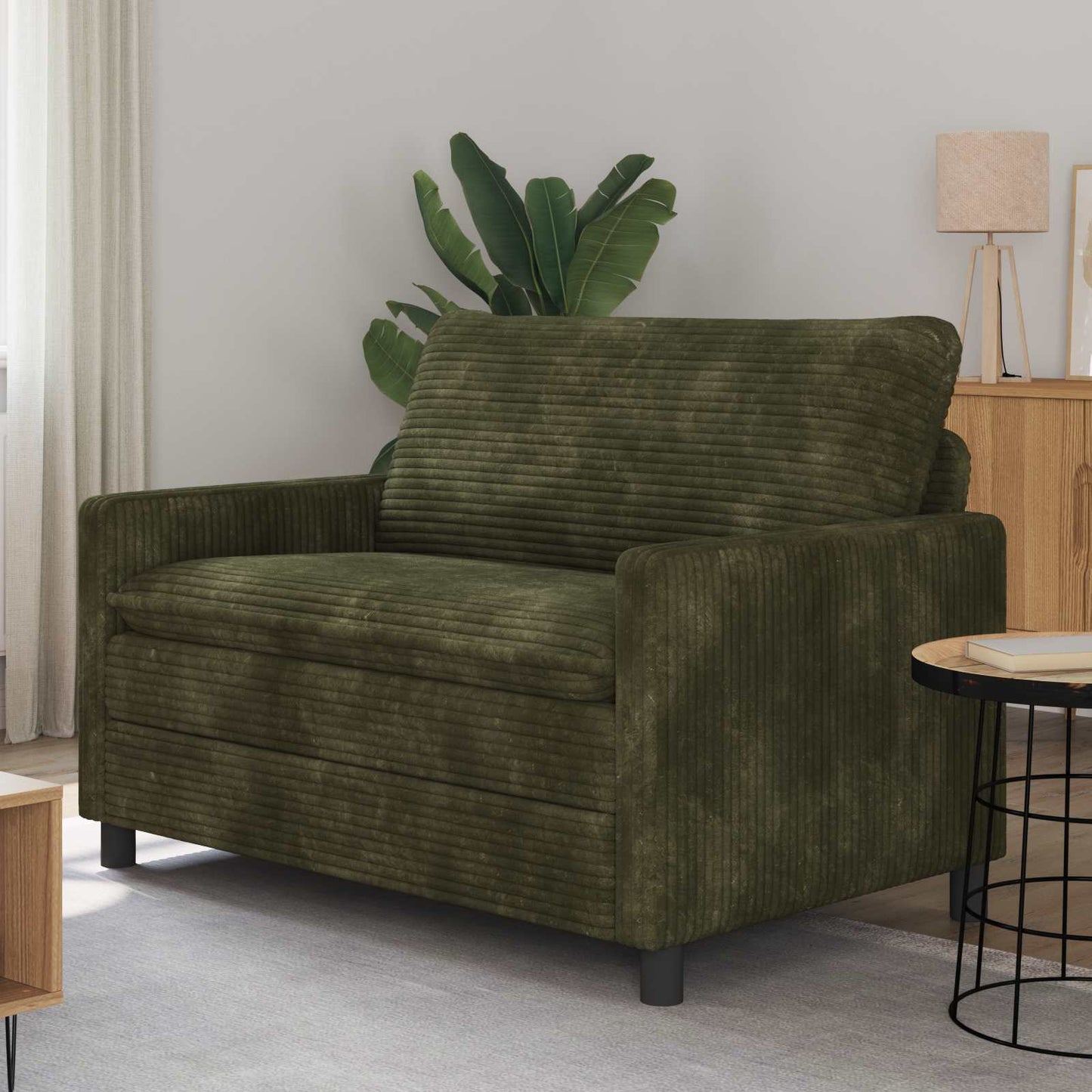 Divano Verde 126 x 81 x 87,5 cm Poliestere | homemem39