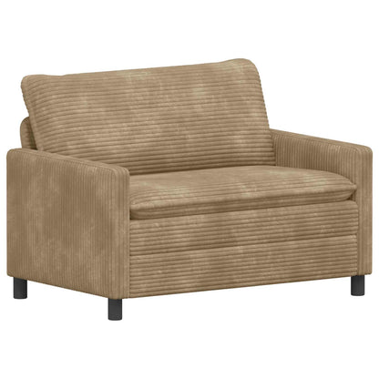 Divano Tortora 126 x 81 x 87,5 cm Poliestere | homemem39