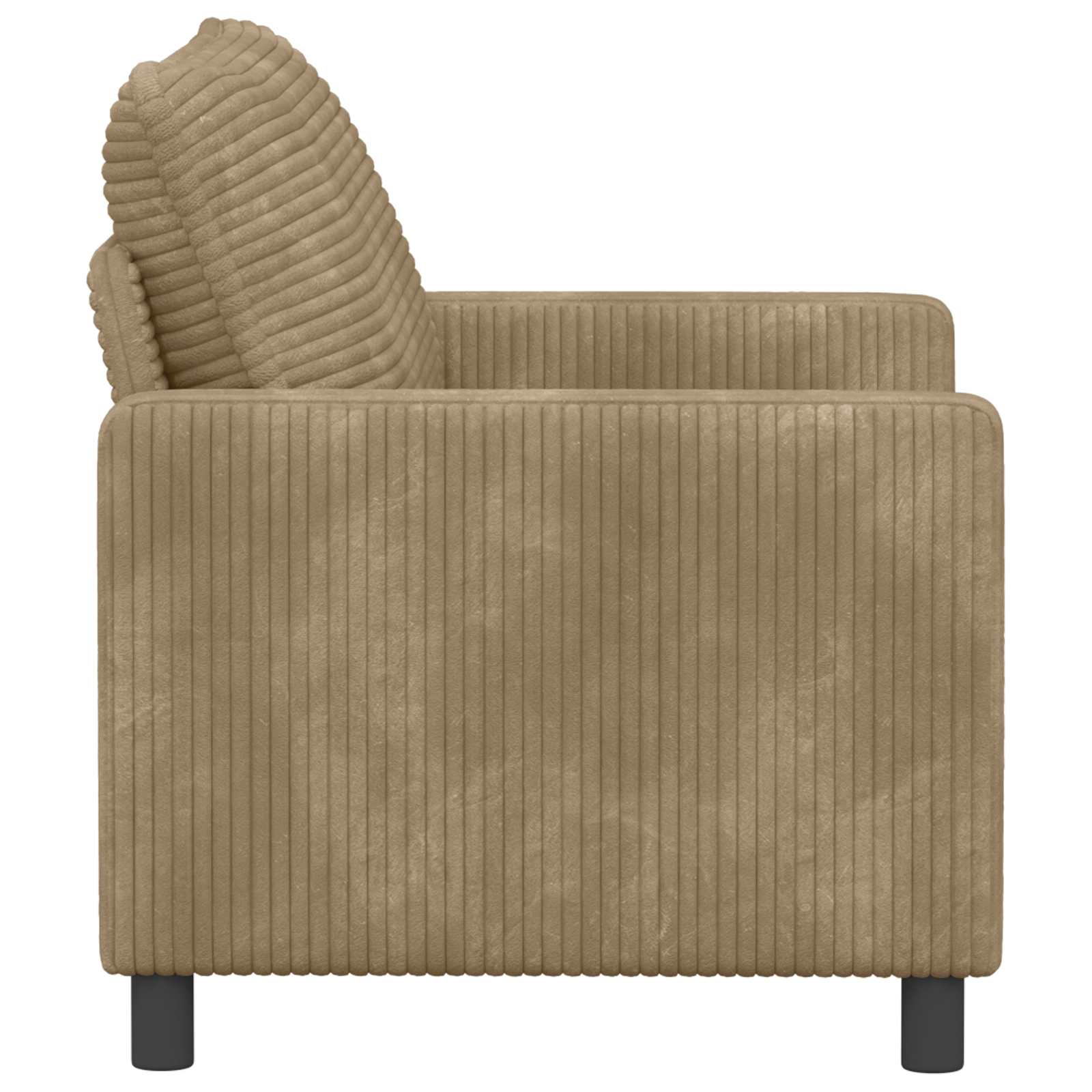 Divano Tortora 126 x 81 x 87,5 cm Poliestere | homemem39