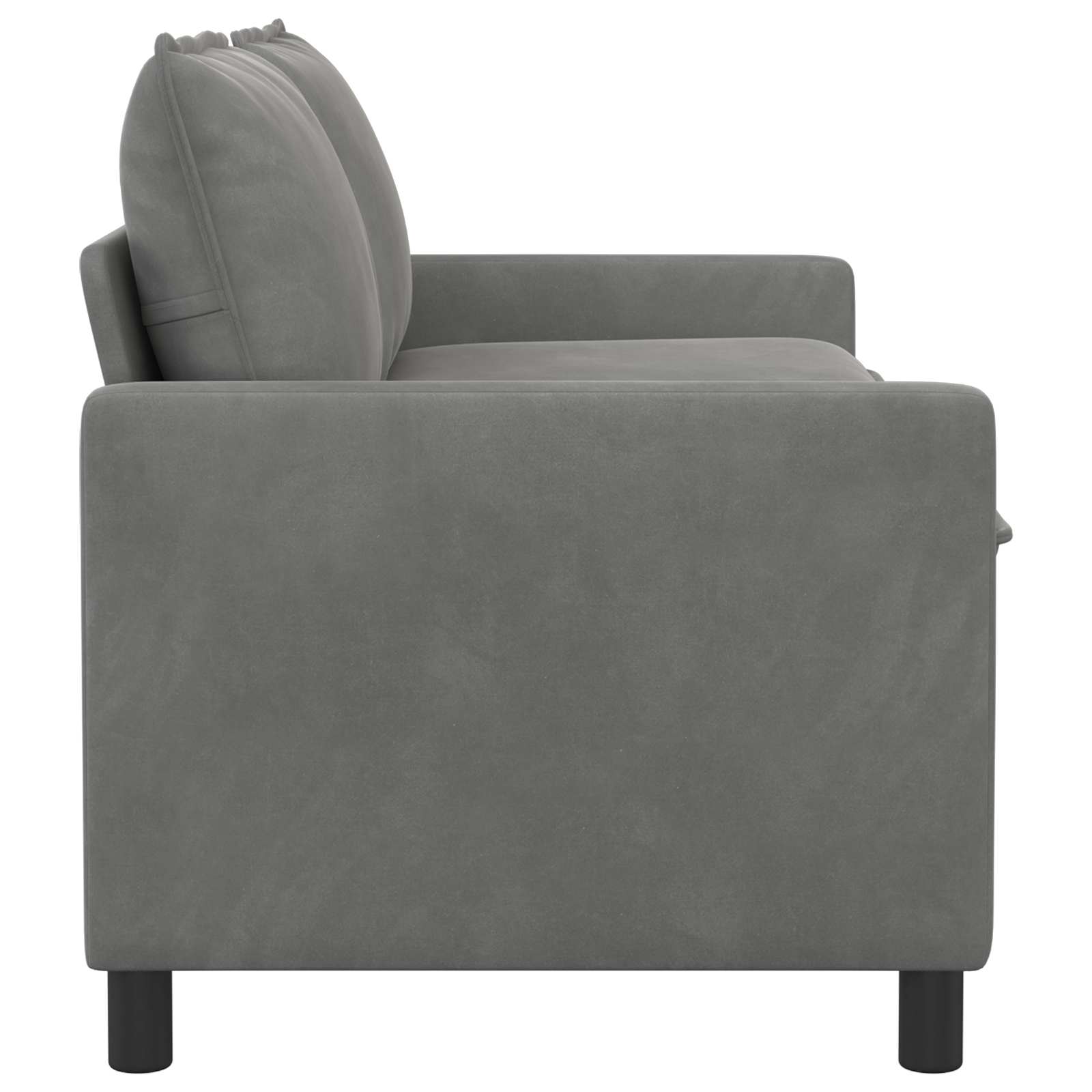 Divano Grigio scuro 156 x 81 x 87,5 cm Velluto | homemem39