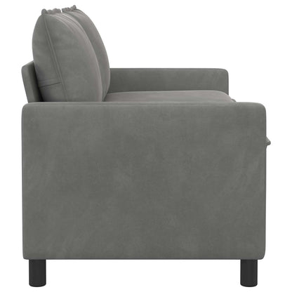 Divano Grigio scuro 156 x 81 x 87,5 cm Velluto | homemem39