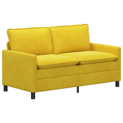 Divano Giallo 156 x 81 x 87,5 cm Velluto | homemem39