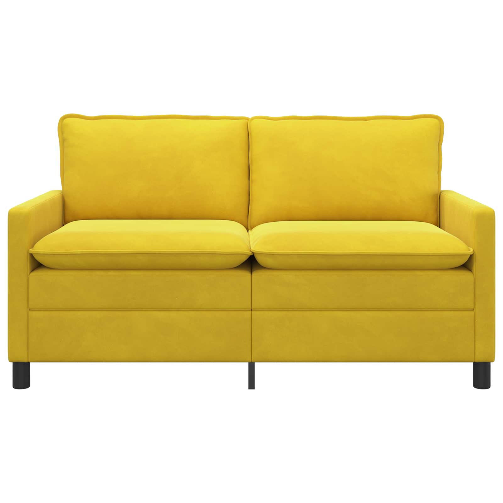 Divano Giallo 156 x 81 x 87,5 cm Velluto | homemem39