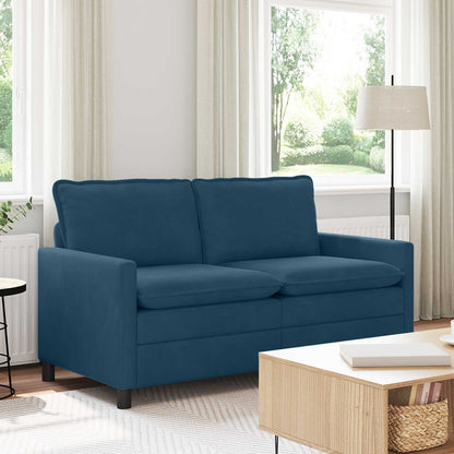 Divano Blu 156 x 81 x 87,5 cm Velluto | homemem39