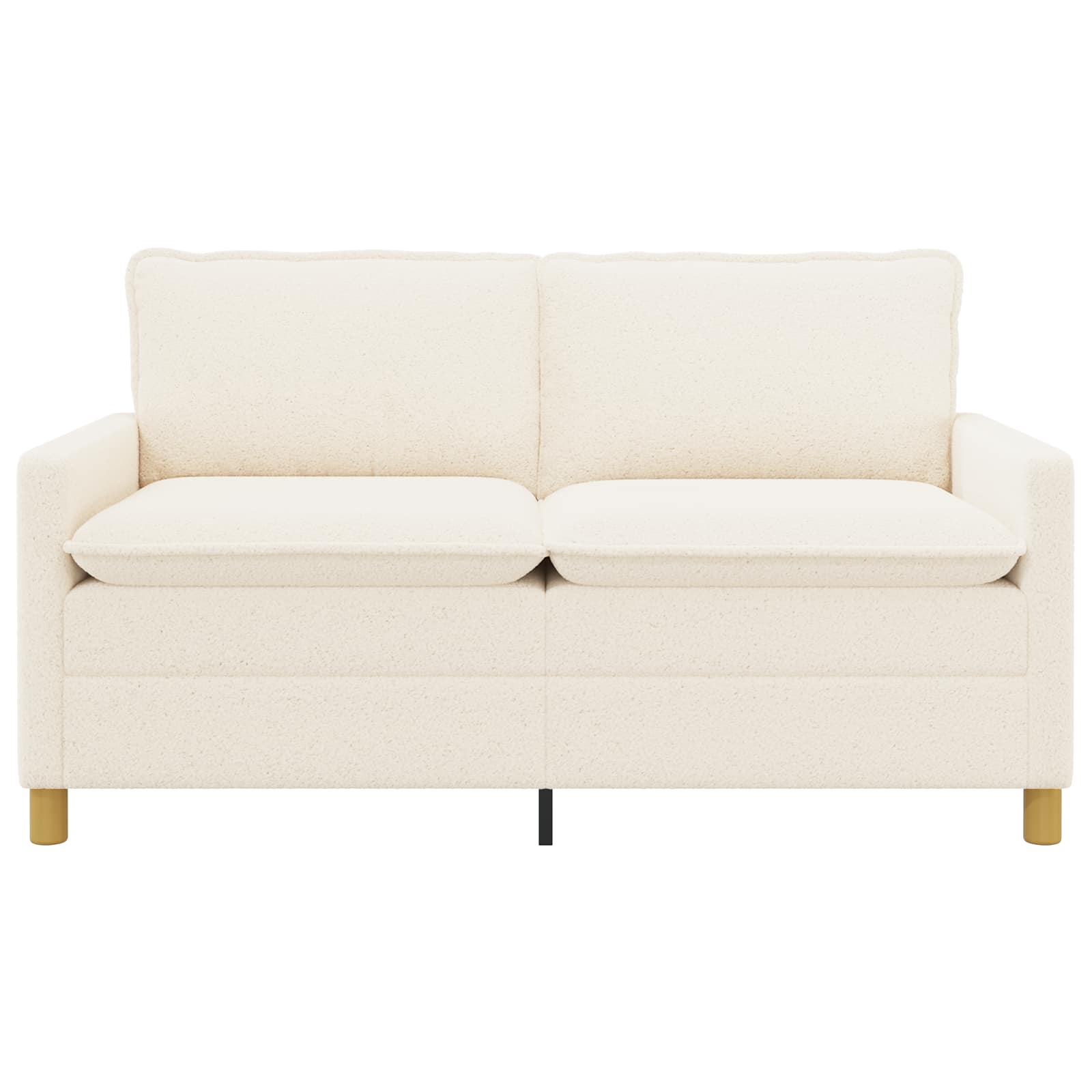 Divano Crema 156 x 81 x 87,5 cm Tessuto | homemem39