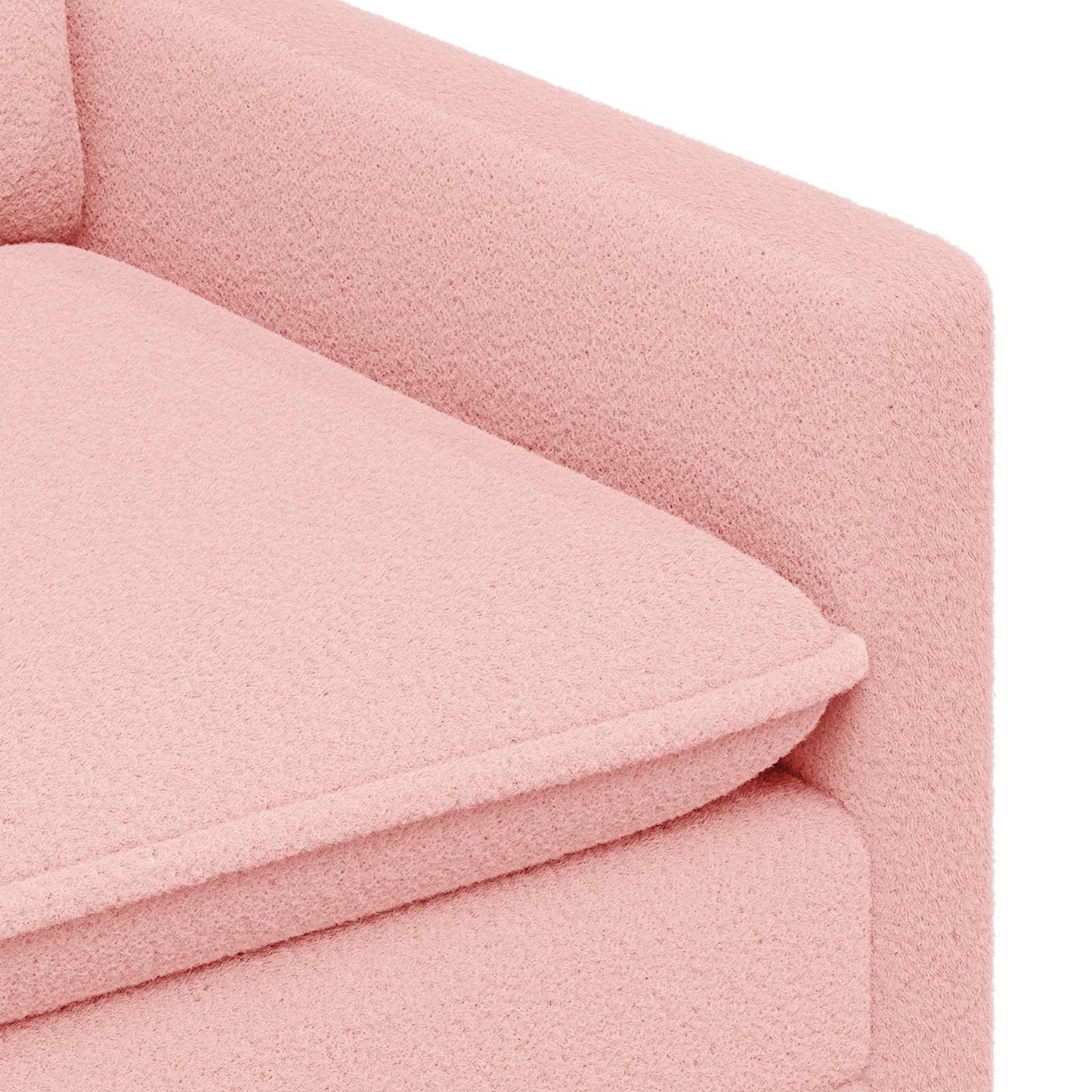 Divano Rosa 156 x 81 x 87,5 cm Tessuto | homemem39