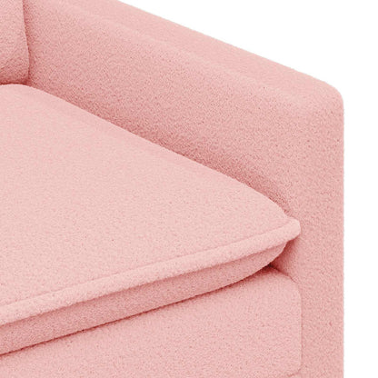 Divano Rosa 156 x 81 x 87,5 cm Tessuto | homemem39