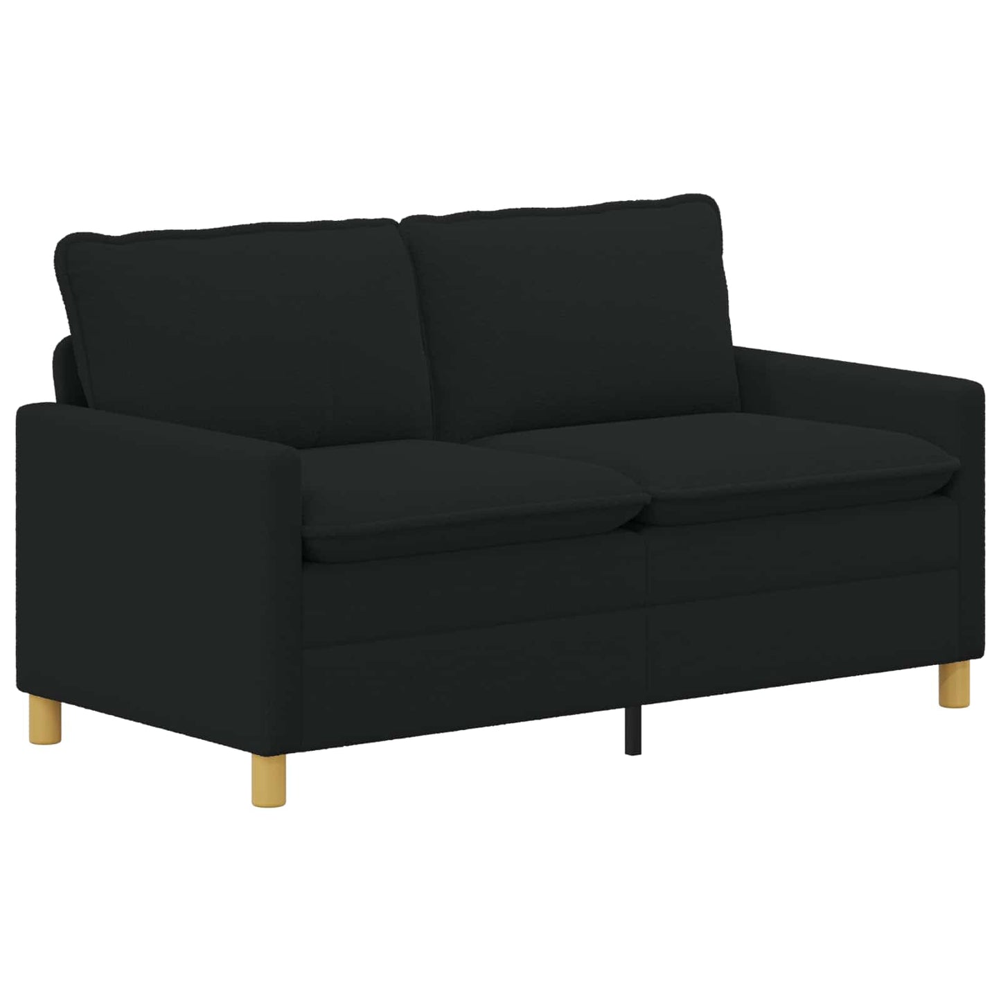 Divano Nero 156 x 81 x 87,5 cm Tessuto | homemem39