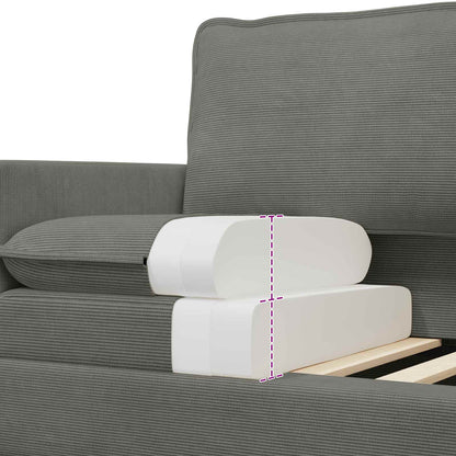Divano Grigio Chiaro 156 x 81 x 87,5 cm Tessuto | homemem39